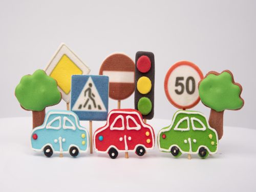 НФ-00000015 Set “Road Signs and Cars” 16