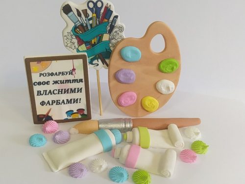 Набір "Макарон" блакитний (7шт)